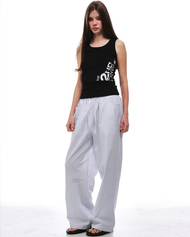 [5/23 예약배송] SEERSUCKER STRIPE PANTS_WHITE