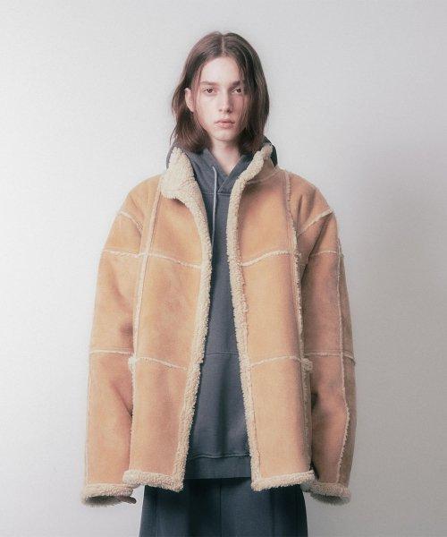 SHEARLING JACKET (BEIGE)