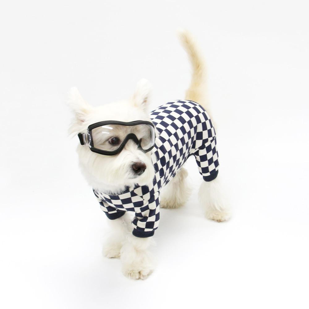 CHECKER BOARD ALL IN ONE-NAVY(올인원)