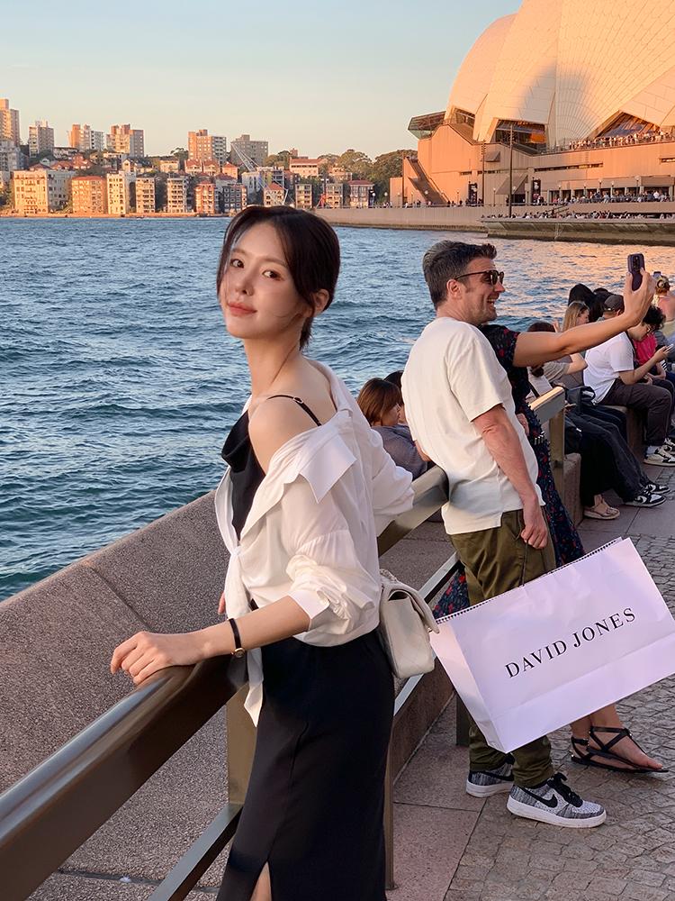 렌느 [당일발송/자체제작/끈조절가능] 르에 슬립 원피스 (3colors)