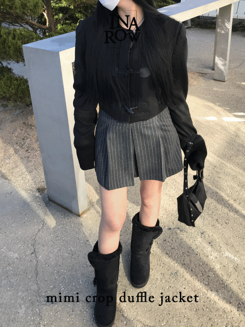 미미 크롭 떡볶이 자켓 (4color)