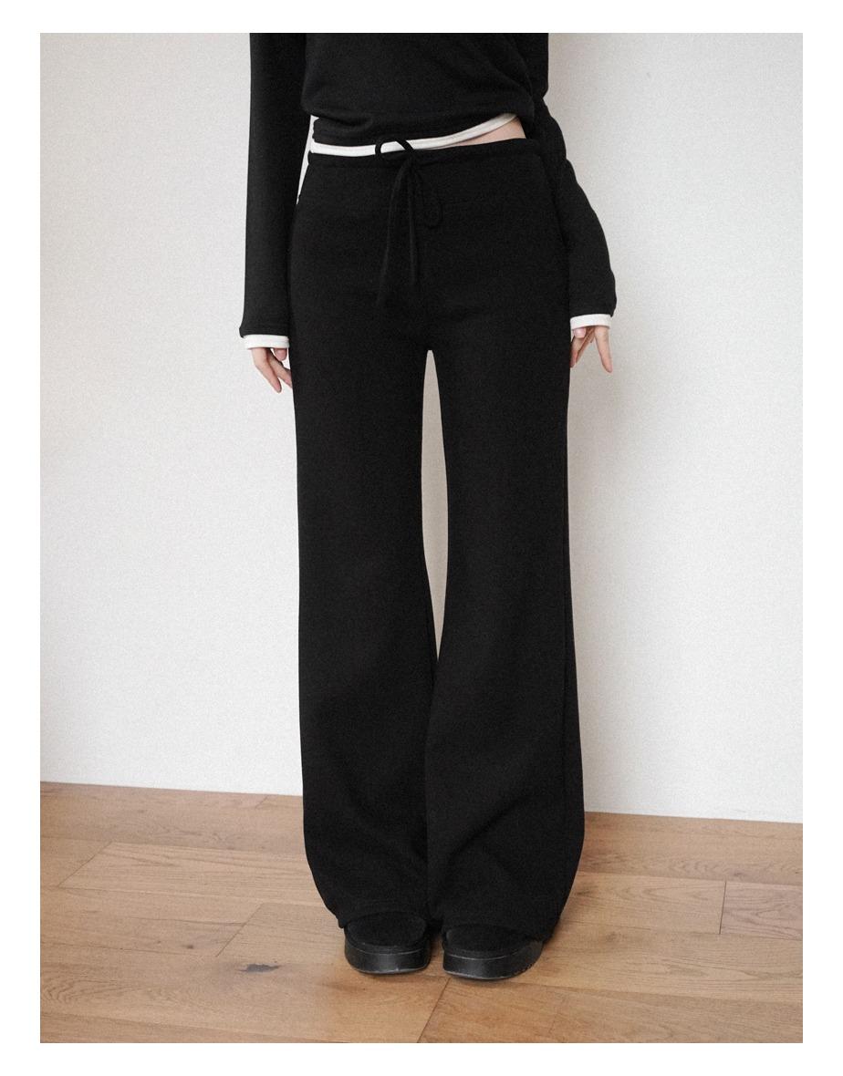 [5일소요/숏버전 2주소요] [융기모] 제너 부츠컷 팬츠 [블랙]