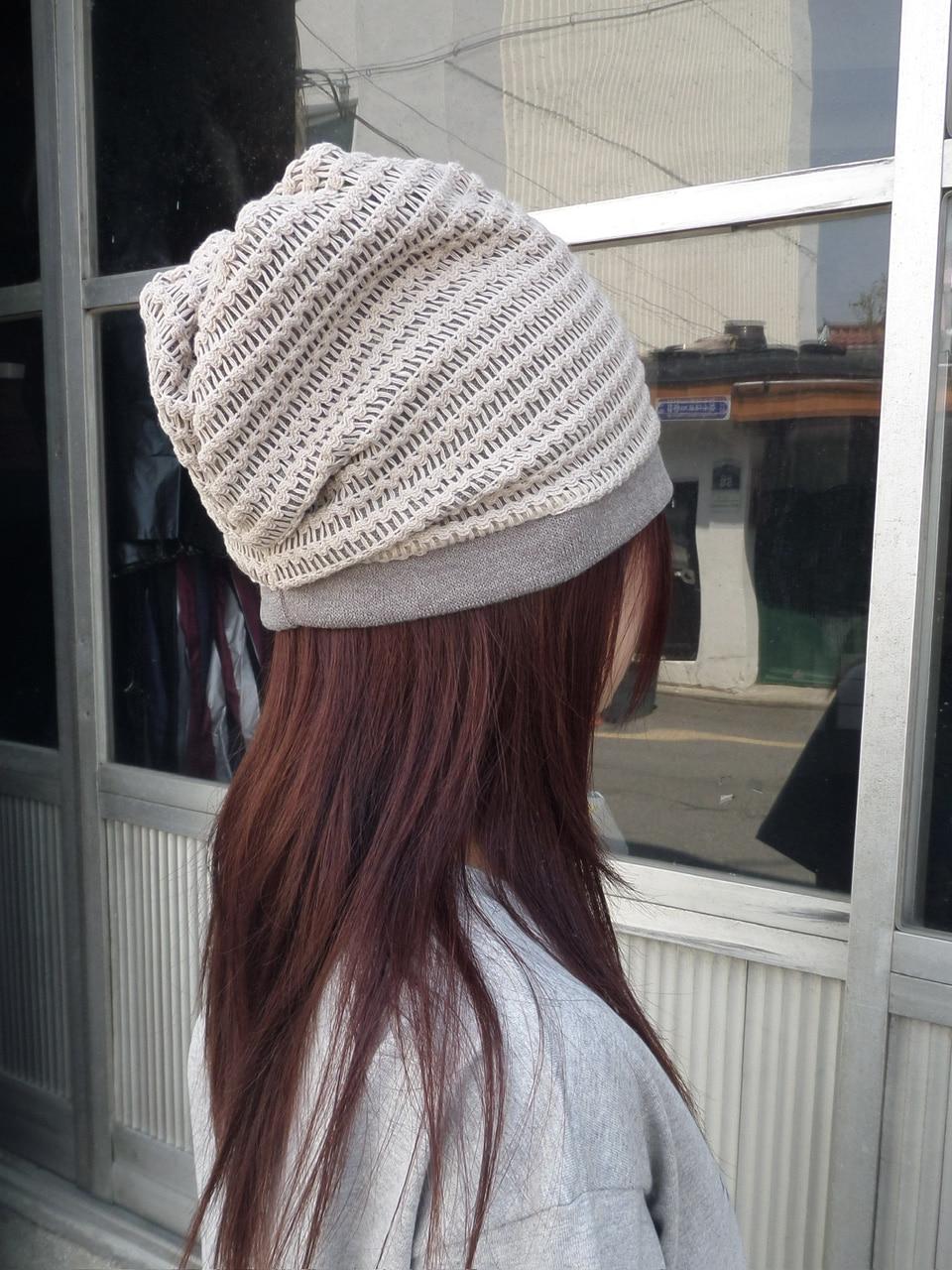 망고 배색 주름 비니 (2 color)