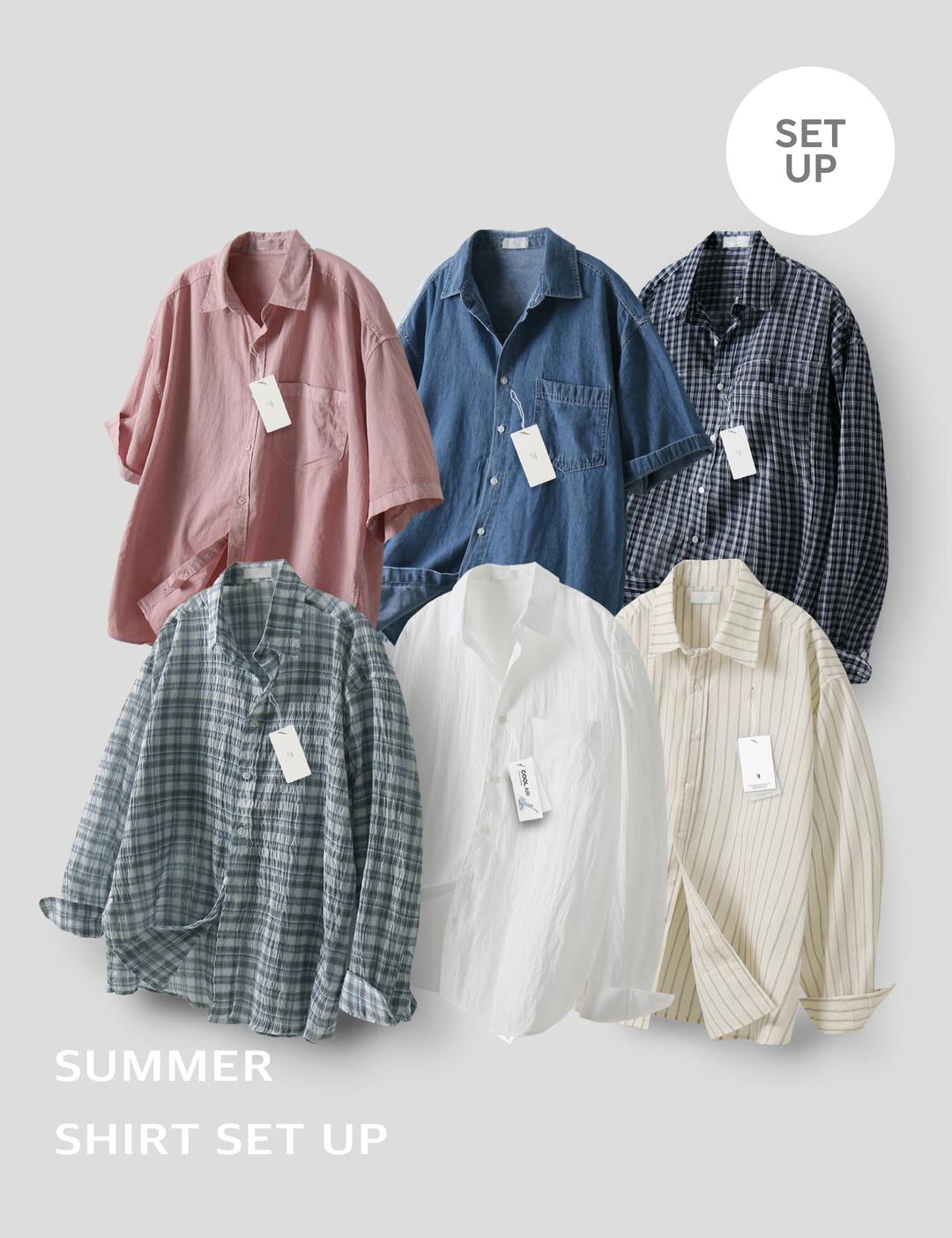 [SET] 써머 셔츠 세트