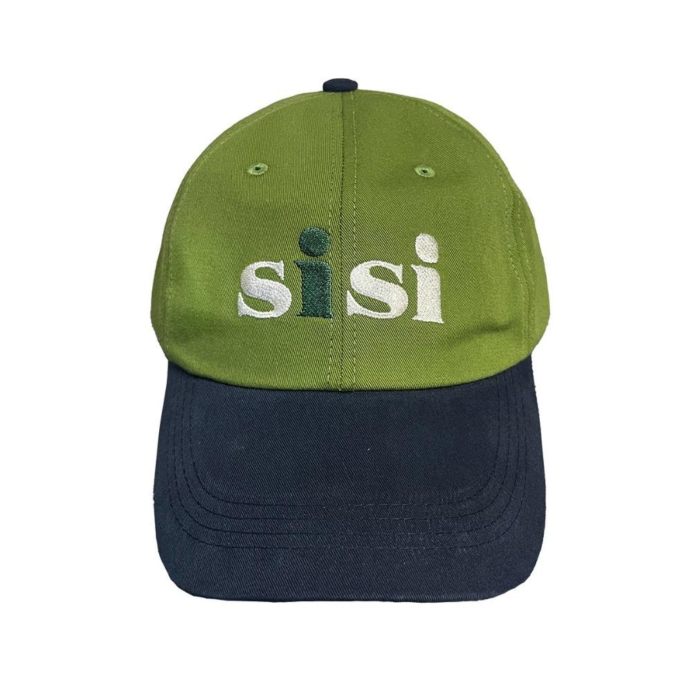 sisi classic logo ball cap(green)