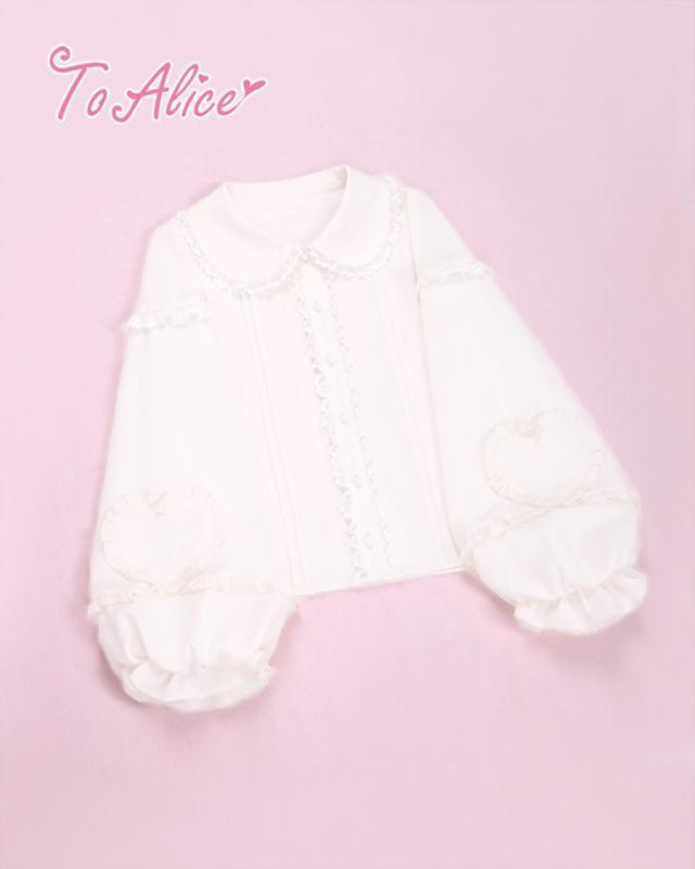 【送料無料】L385クリームブラウス《予約受付》