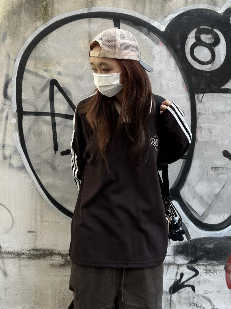 [Unisex] 오버핏 카야 트랙 긴팔 니트