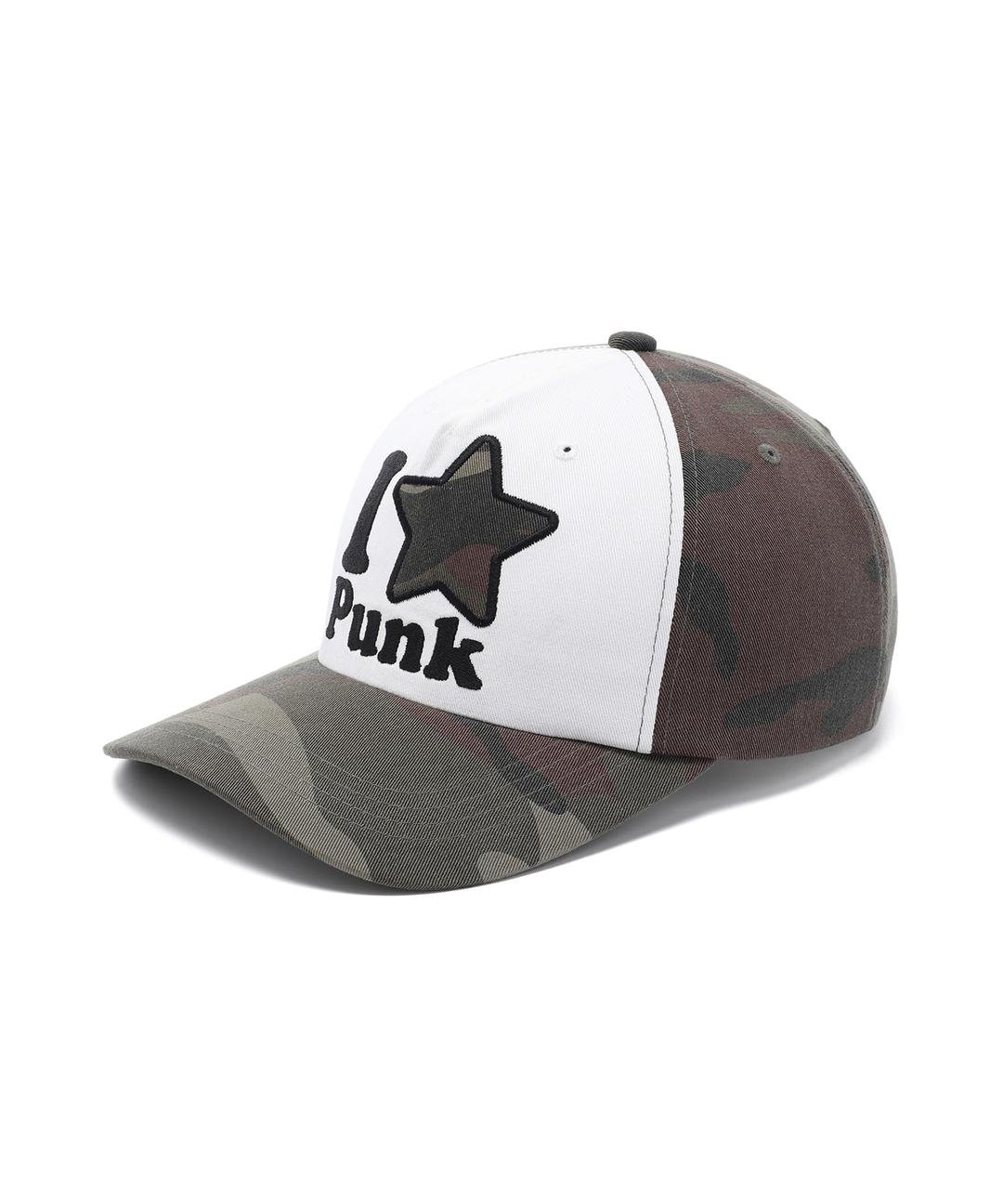 I LOVE PUNK CAP_CAMO