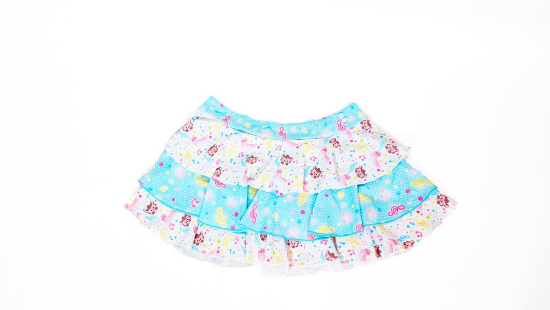 Kandi Dreams Bikini Cover Skirt and Bikini Bottoms