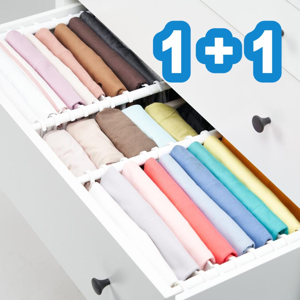 [1+1 공동구매2] 디오거나이저 옷 서랍장 정리도구 (2세트)