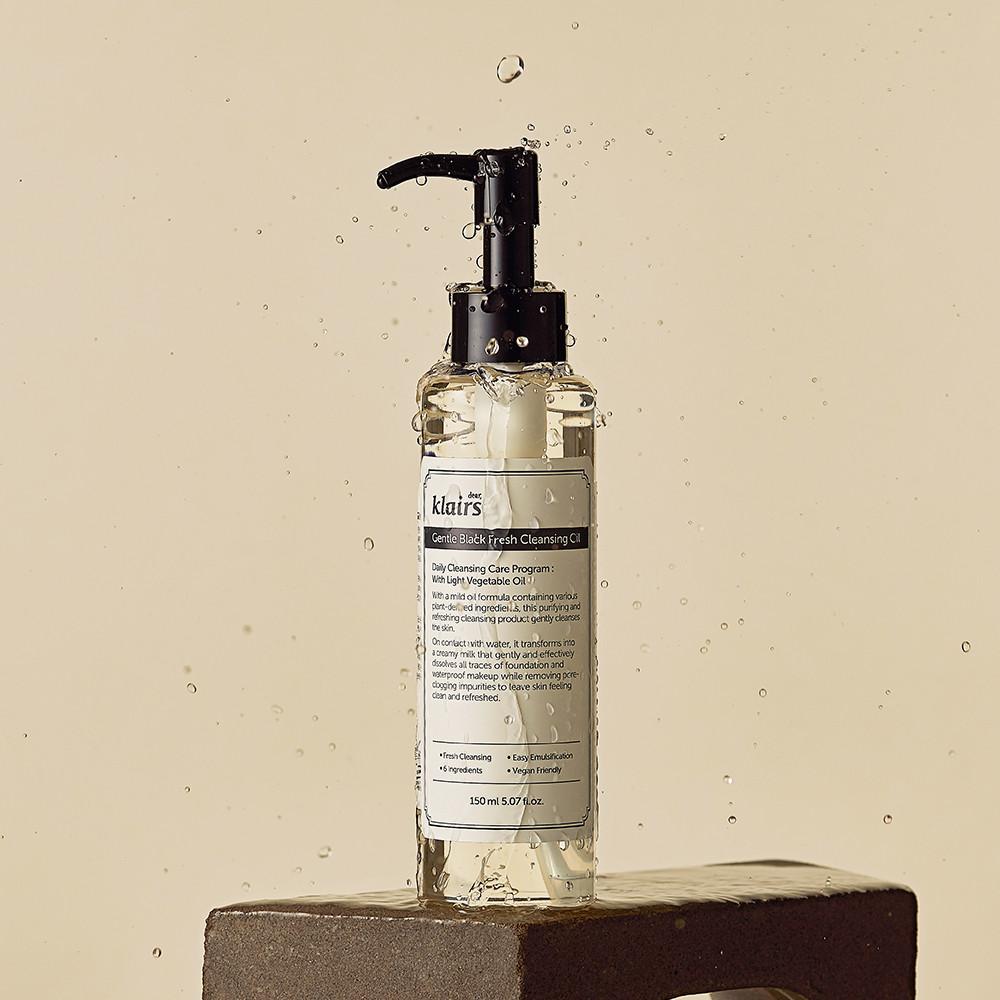 젠틀 블랙 프레쉬 클렌징 오일 150ml