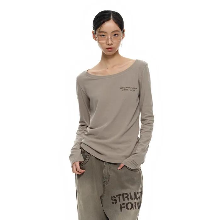 Structured 025 sleeve T_khaki