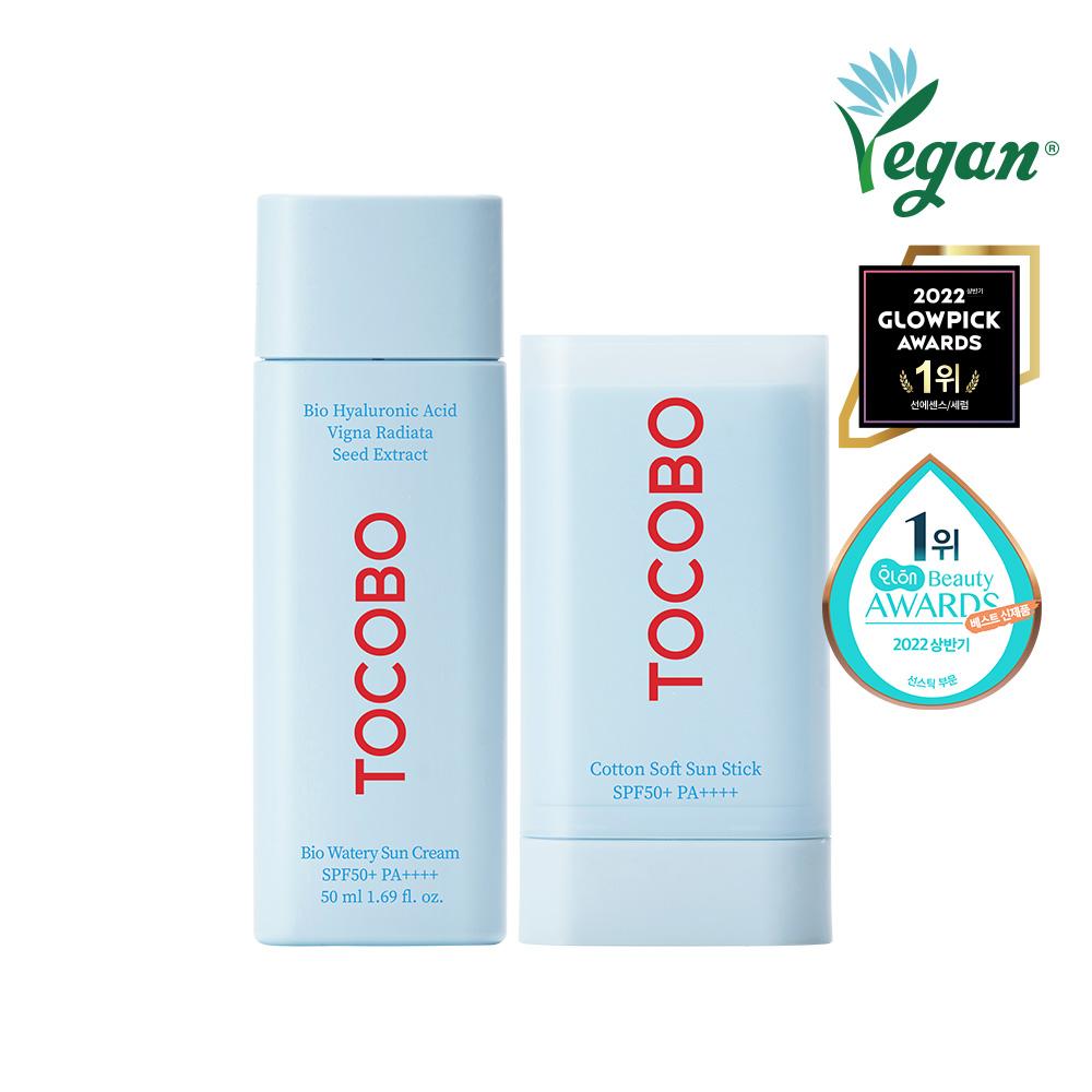 바이오 워터리 선크림 50mL + 코튼 소프트 선스틱 19g