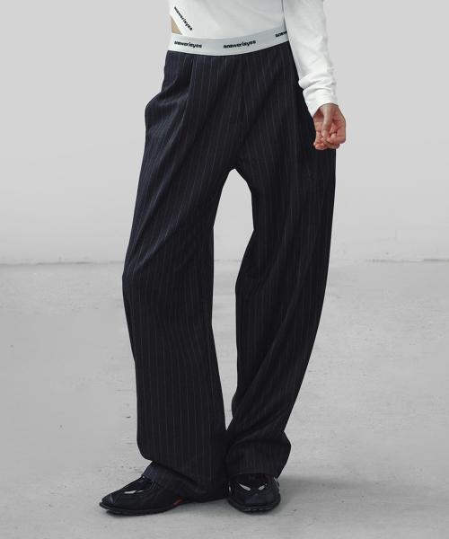 Slow logo band Pants
