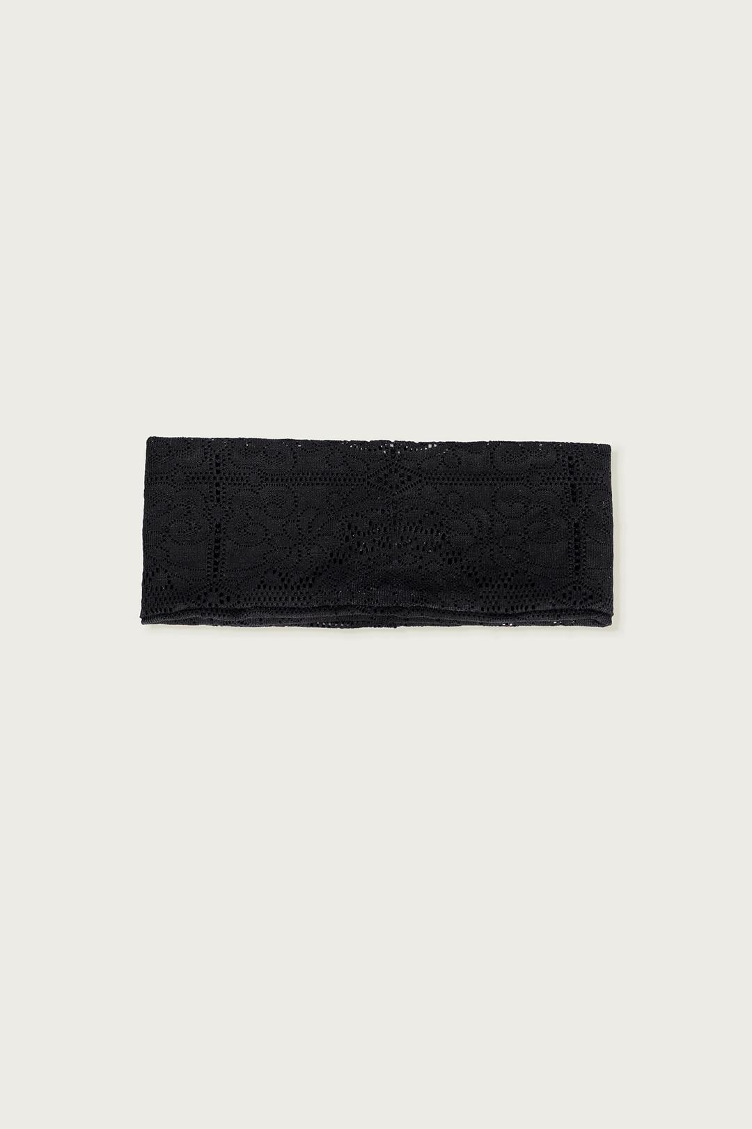 ANTIQUE HAIR BAND BLACK