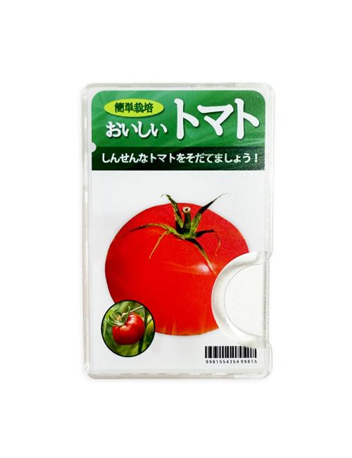 토마토 씨앗 맥세이프 투명 카드지갑