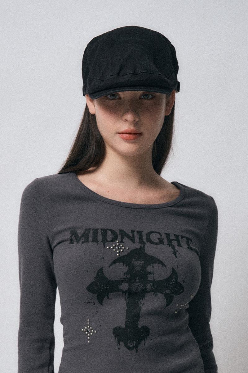 cat hunting cap [black]