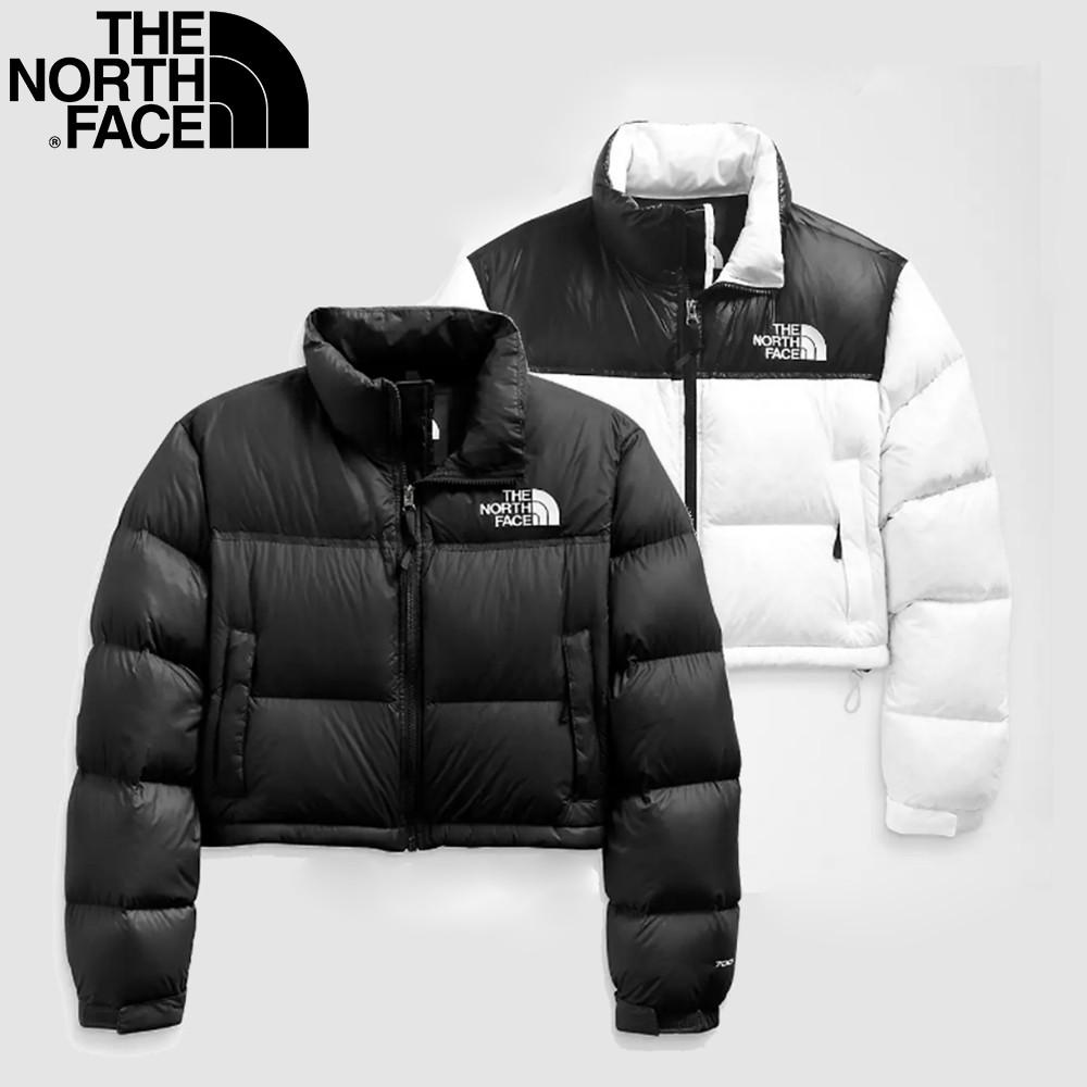 노스페이스 눕시 숏패딩 여성 크롭 점퍼 자켓