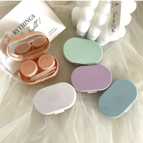 일상채움 파스텔 렌즈 집게 케이스 세트 2p - 소품 | 쿠팡