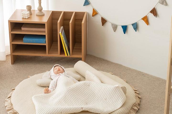 착한 원형러그 아이방 원형 놀이방러그 패드 <외피분리형>