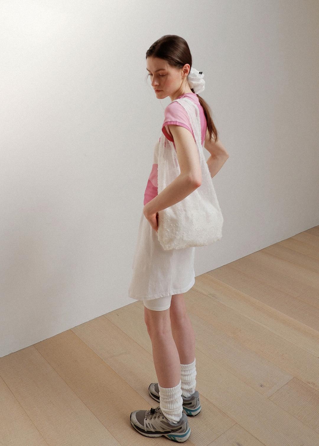 **10만원 이상 구매시 사은품 (이벤트 기간동안 구매 불가) Lace Market Bag_White