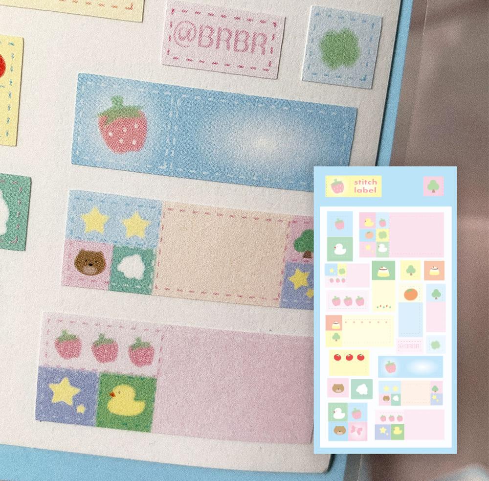 [보링보링] 스티치라벨 stitch label