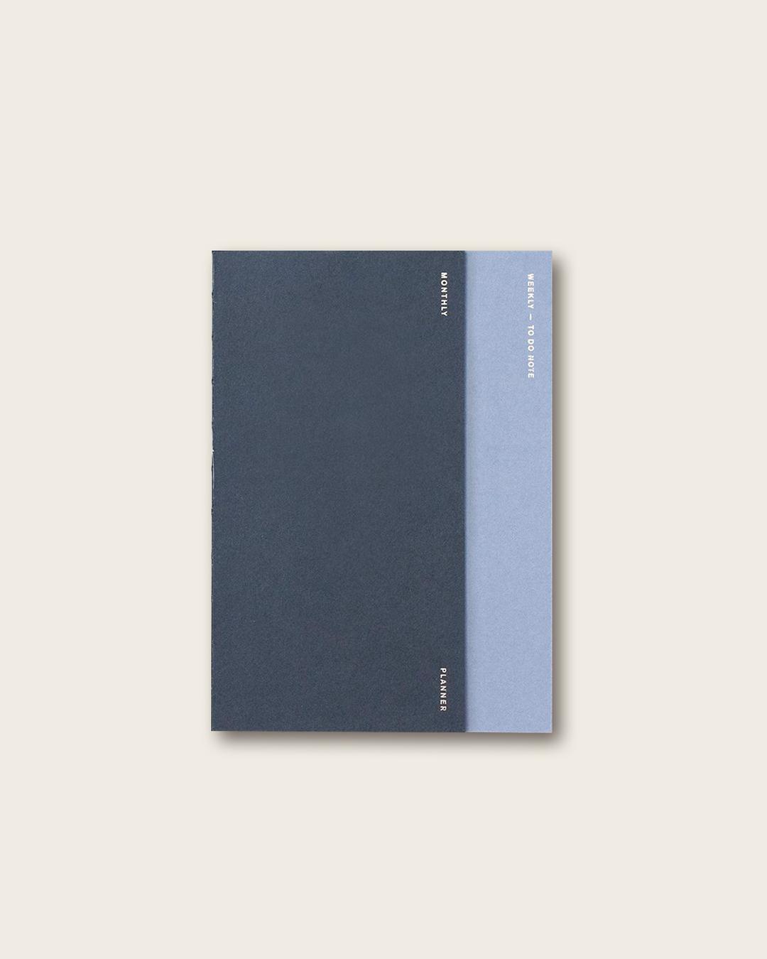 3 In 1 Planner A5 - Charcoal Blue