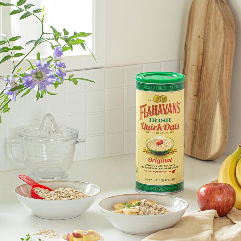 [플라하반] 퀵 오트밀 드럼 500g /건강식/식사대용/이유식