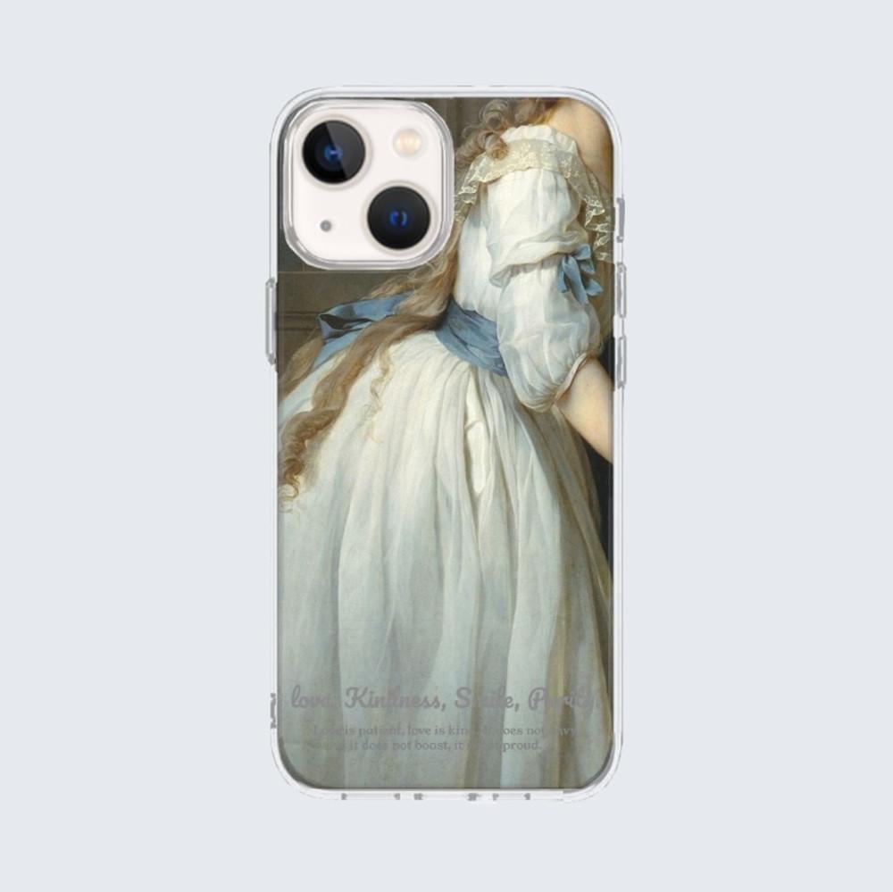 디어마이뮤즈 elegant mood case ver.1 젤하드 그립톡 케이스