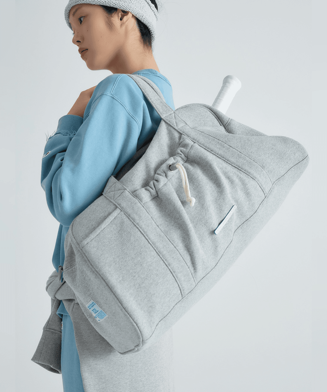 챔피온 X 로우로우 스트링 보스턴백 Grey