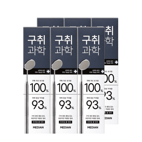 메디안 구취과학 치약, 120g, 6개 - 치약 | 쿠팡