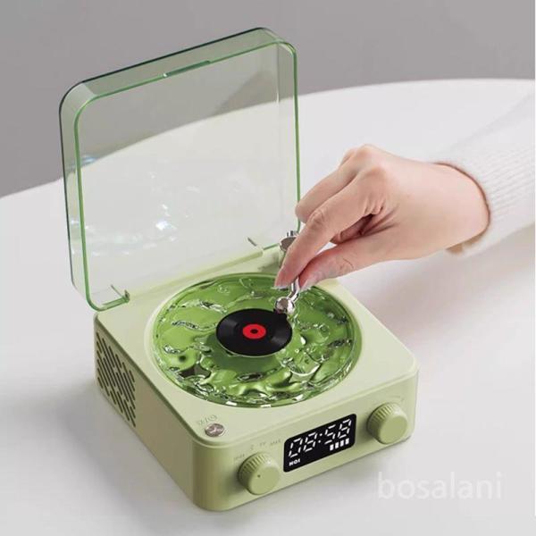 LP 블루투스 스피커 물결 바다 소리 분위기 야간 조명 생일 선물 여자 친구 그린