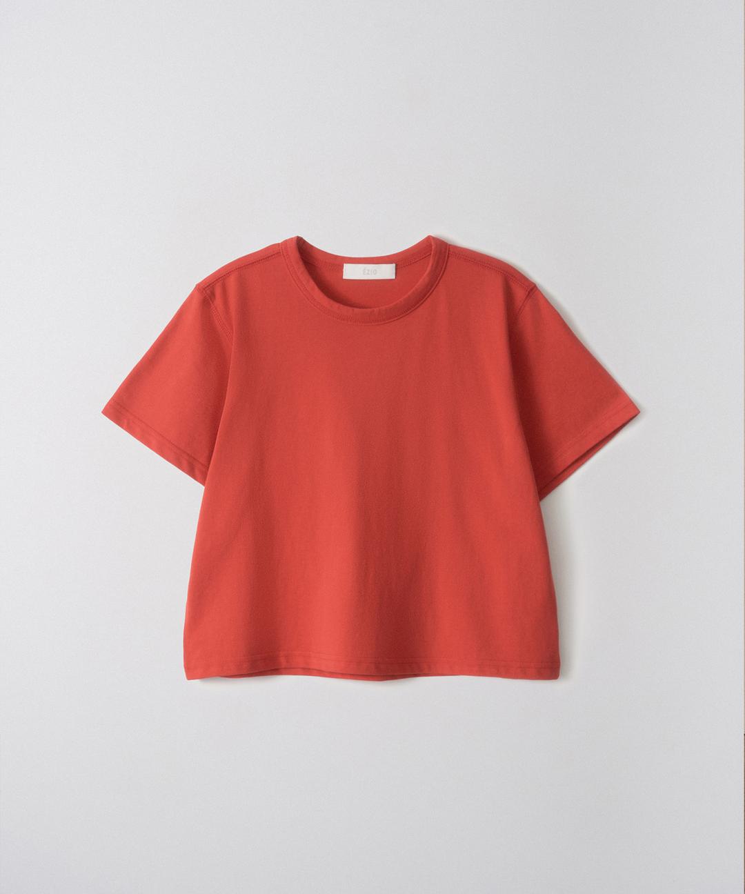 Basic Crop T-shirt_Red