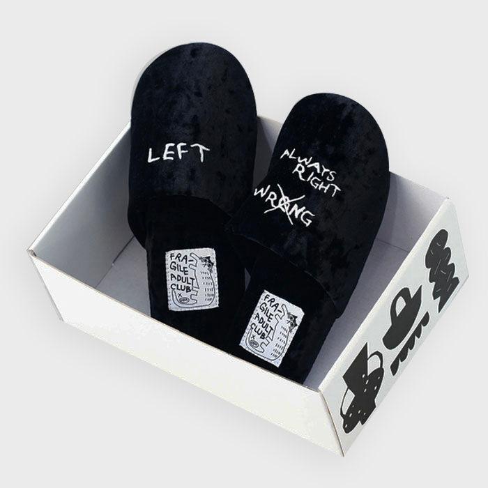 [29CM 단독][Gift SET] Fragile Adult Club 홈슈즈 슬리퍼 세트