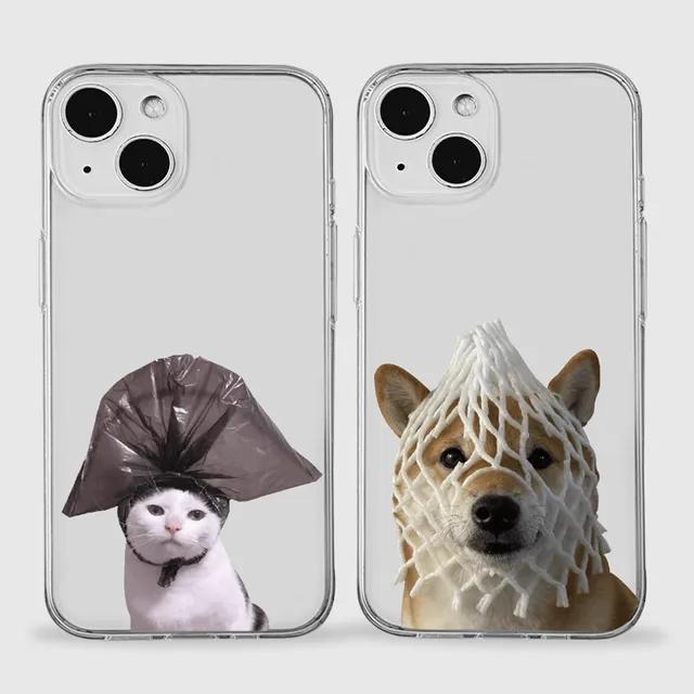 신상할인💕[젤리] 멍청한동물 (핸드폰케이스 아이폰15 s23 a31,a32 a33 a53 a23 z플립5 젤리케이스 갤럭시 에이블리 봄 여름 가을 고양이 강아지 귀여운 셀럽)