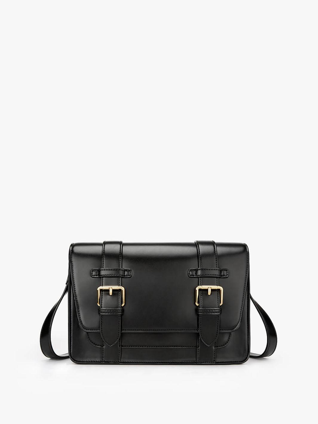 Jane Messenger Bag - Black