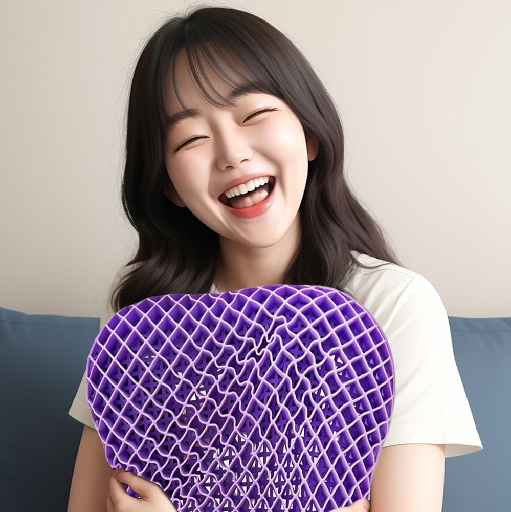에그젤 편한 낮은 경추 베개 숙면 빨아쓰는 TPE 배게