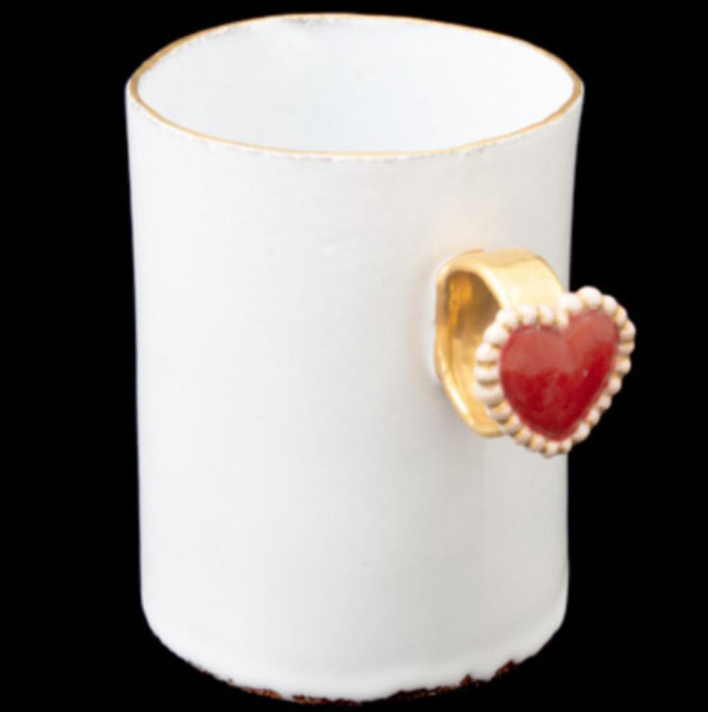 아스티에 드 빌라트 - 하트 머그컵 11 x 7.5 x 10 cm / ASTIER de VILLATTE - Serena Carone Heart Cup (관부가세 포함)