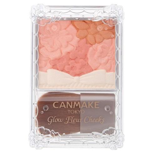 캔메이크 글로우 플뢰르 치크 01 피치 6.3g, 03 페어리 오렌지..., 1개