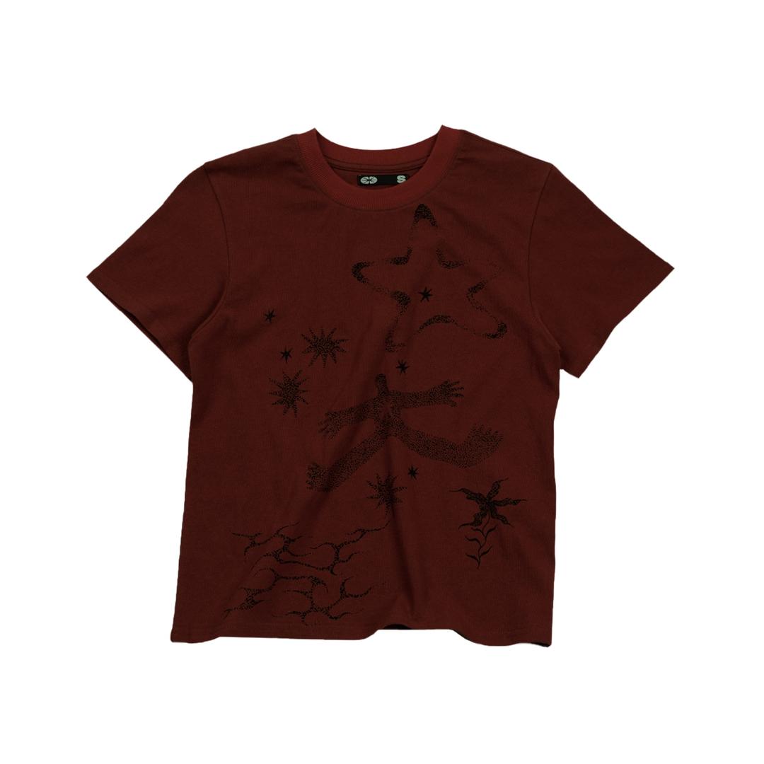 Starman T-Shirt Red Small Fit