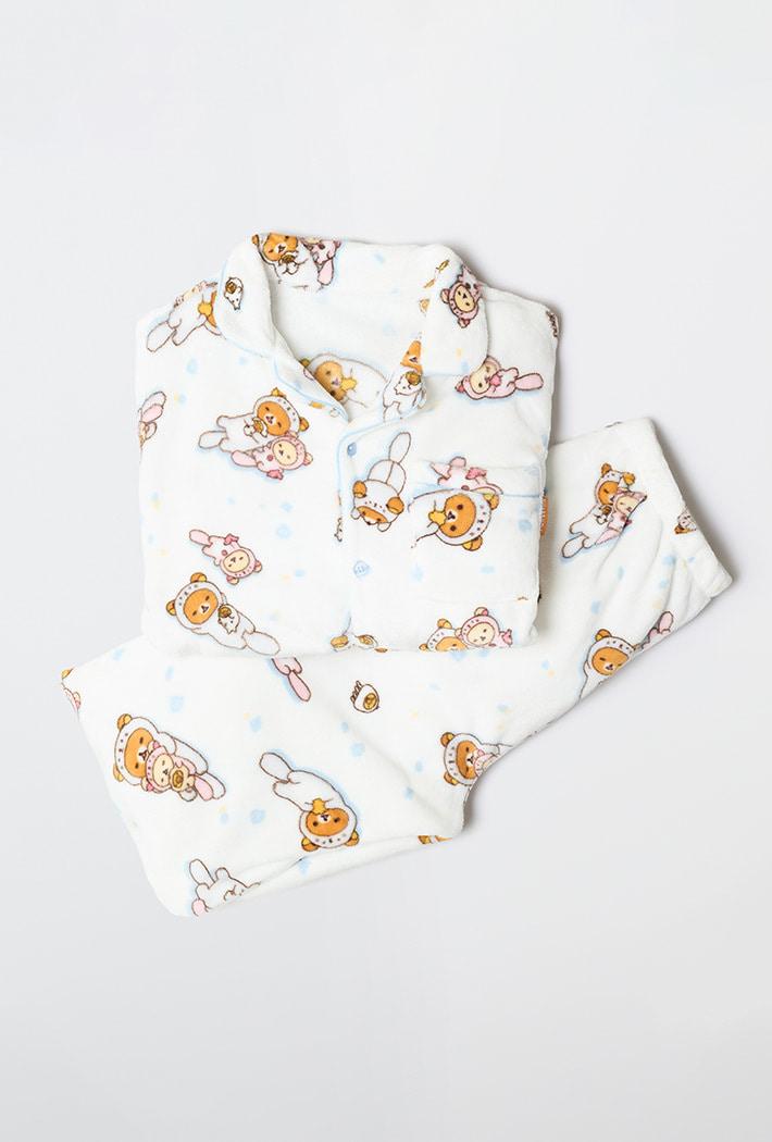 [리락쿠마] 리락쿠마 수면 파자마(WHITE)_SPPPG11U03