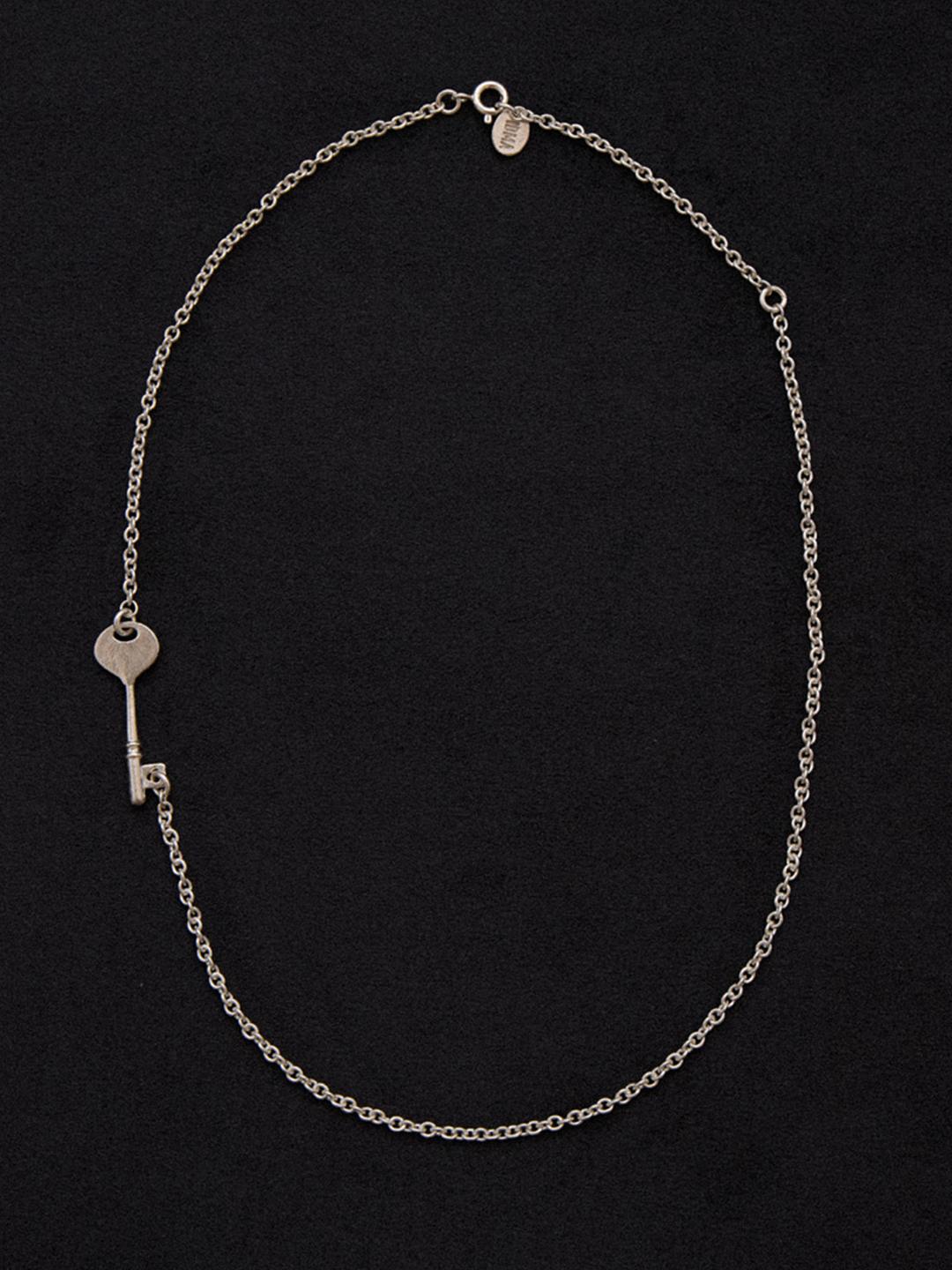 046 Key Chain Necklace [SILVER]