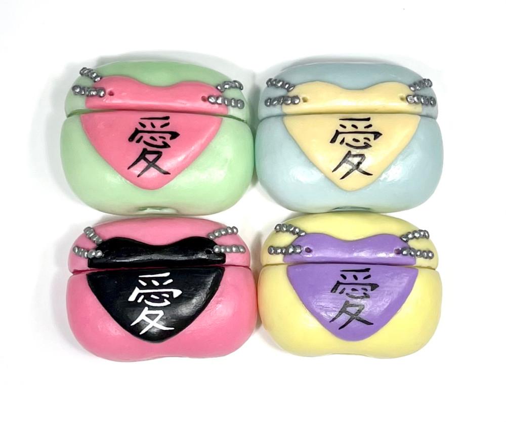 Airpods pro case - Heart keyring (愛)