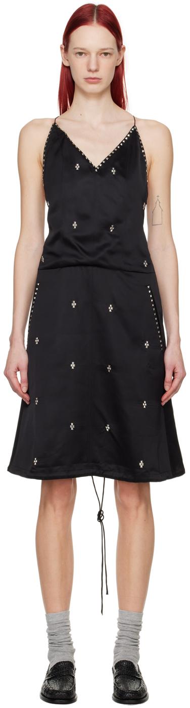 Black Honour Midi Dress