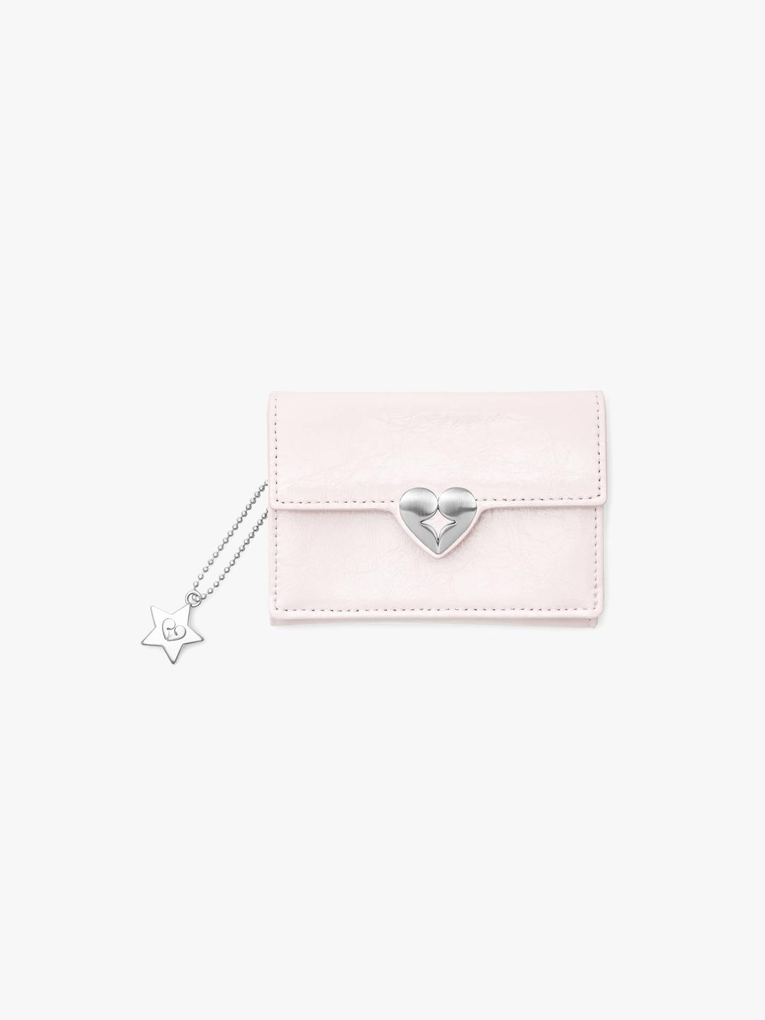 HEARTY STAR KEYRING WALLET - BLOSSOM