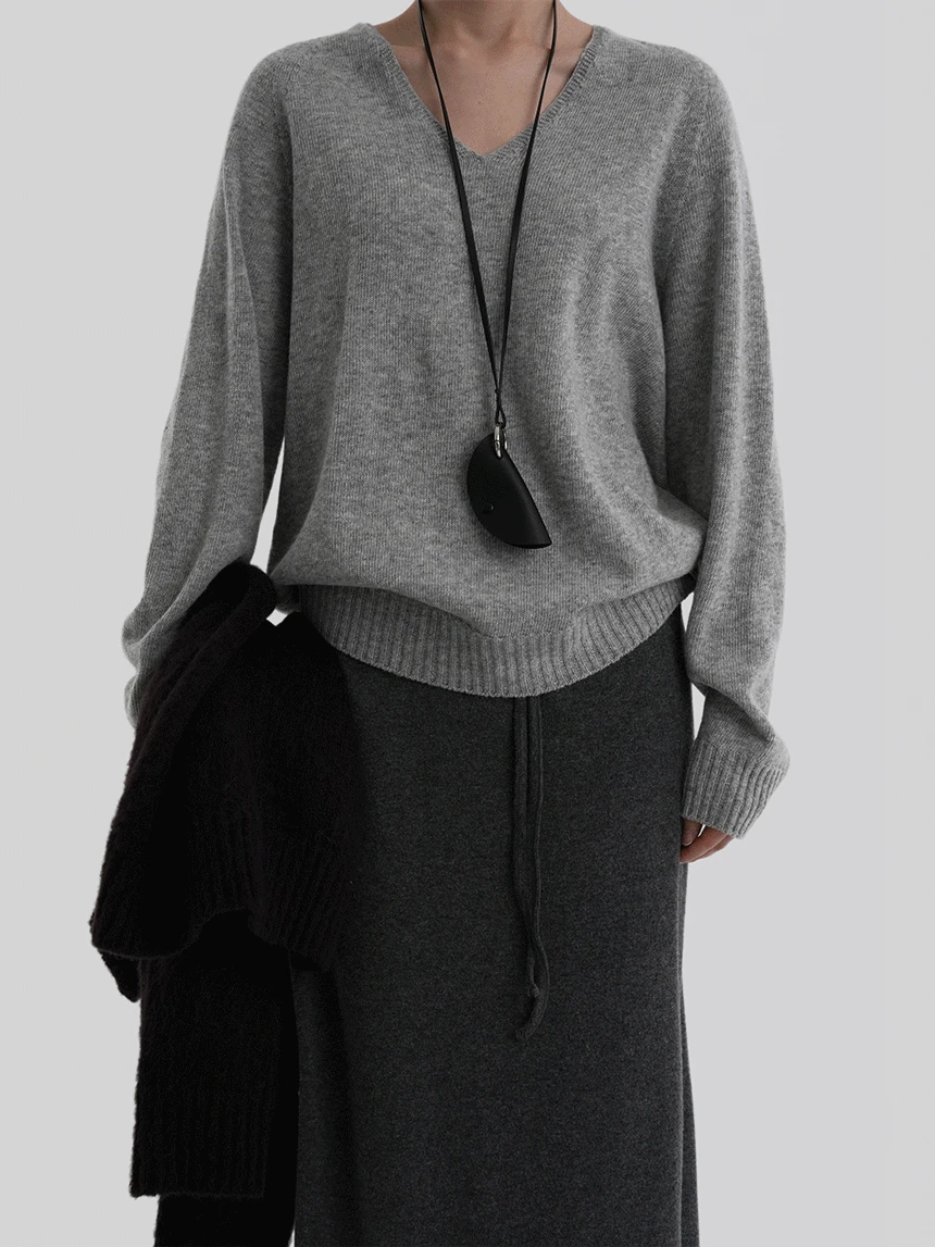 캐시홀가먼트V니트