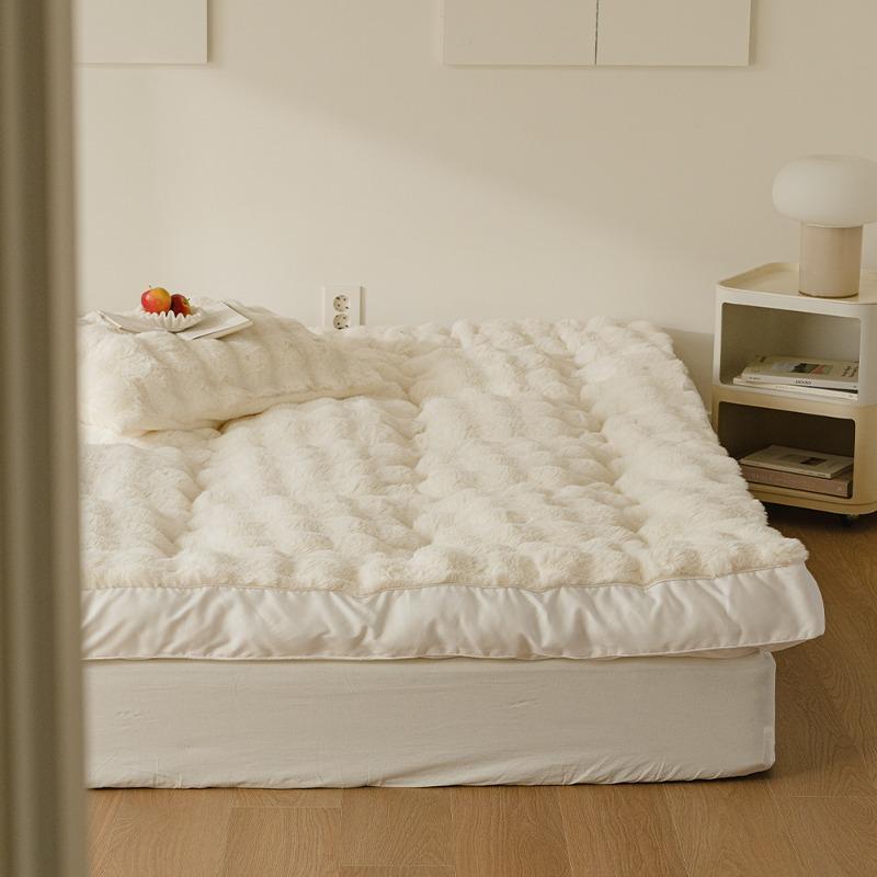 [🛒비밀 할인 페이지🎫]홈즈리빙 밍크 버블 극세사 두꺼운 10cm 매트리스 토퍼