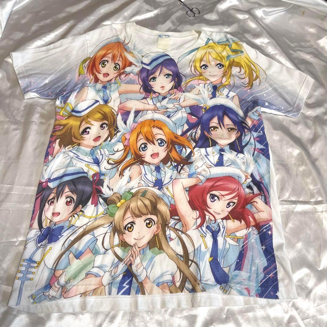 μ's Wonderful Rush フルグラフィックTシャツ