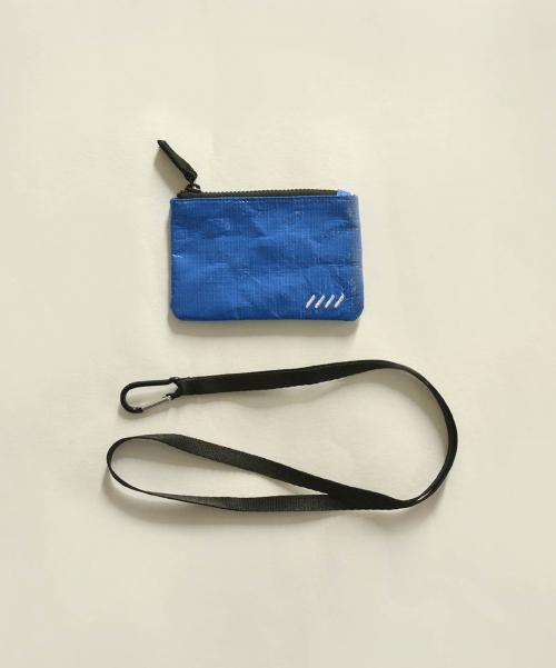 타폴린 카드지갑 블루