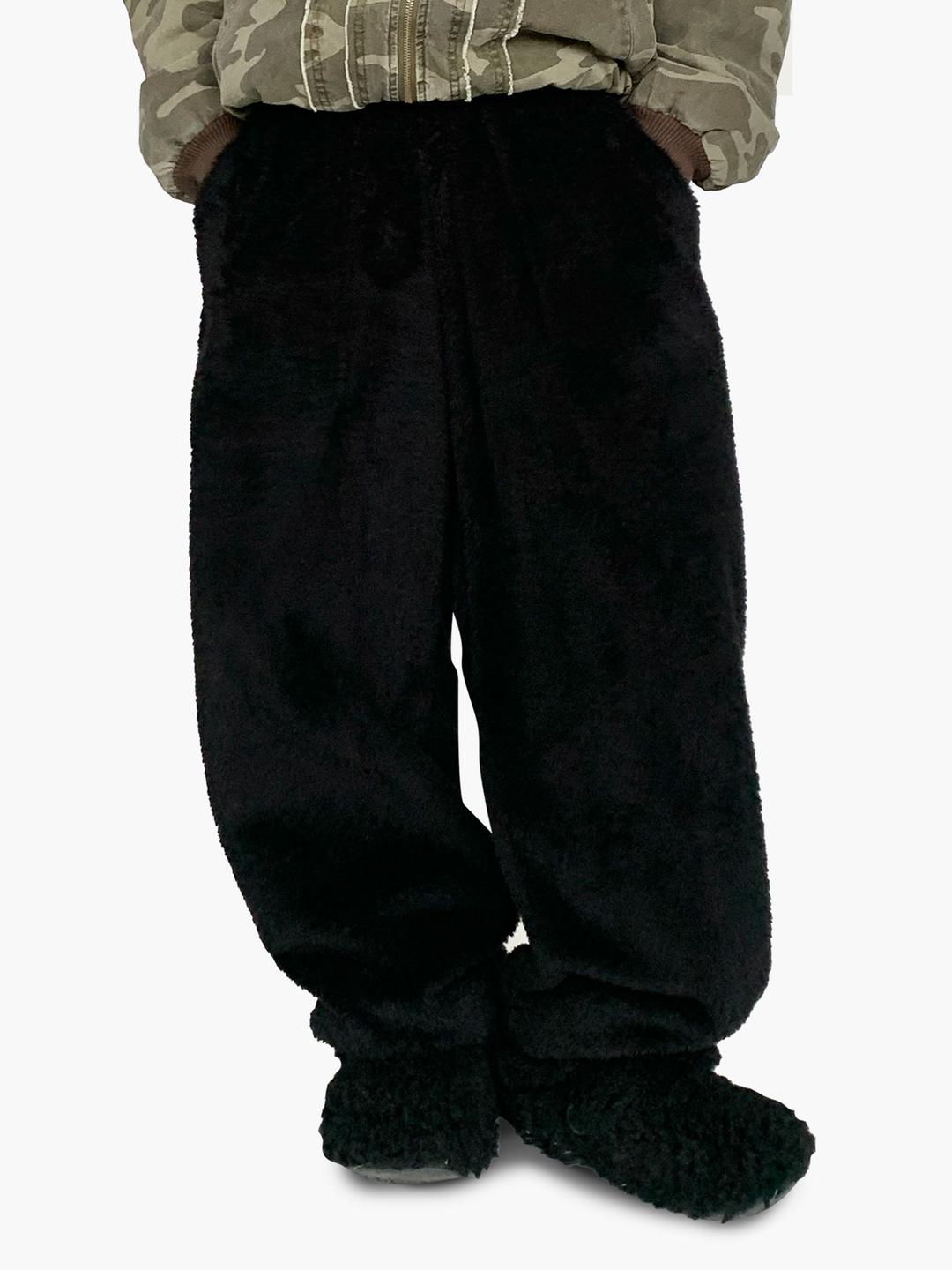 슈프 양털 벌룬 밴딩 팬츠 (2 color)